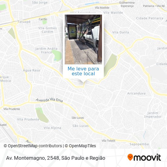 Av. Montemagno, 2548 mapa