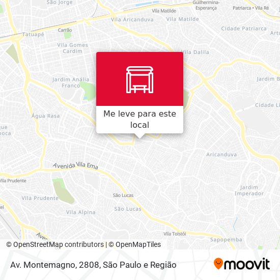 Av. Montemagno, 2808 mapa