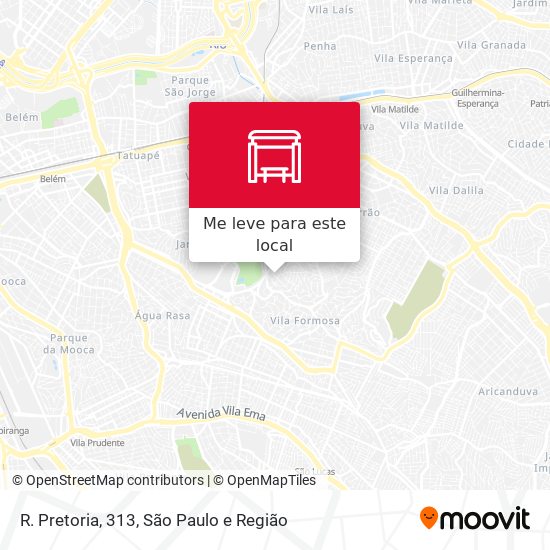 R. Pretoria, 313 mapa