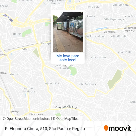R. Eleonora Cintra, 510 mapa