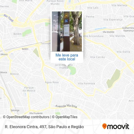 R. Eleonora Cintra, 497 mapa