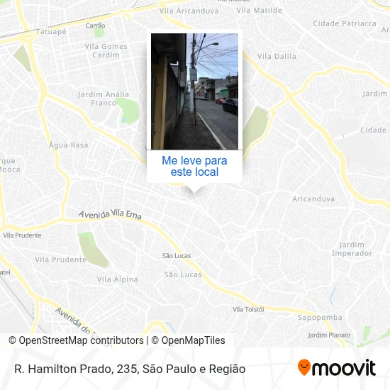 R. Hamilton Prado, 235 mapa