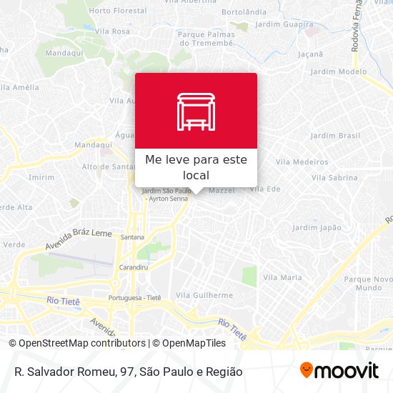 R. Salvador Romeu, 97 mapa