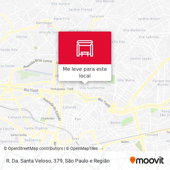 R. Da. Santa Veloso, 379 mapa