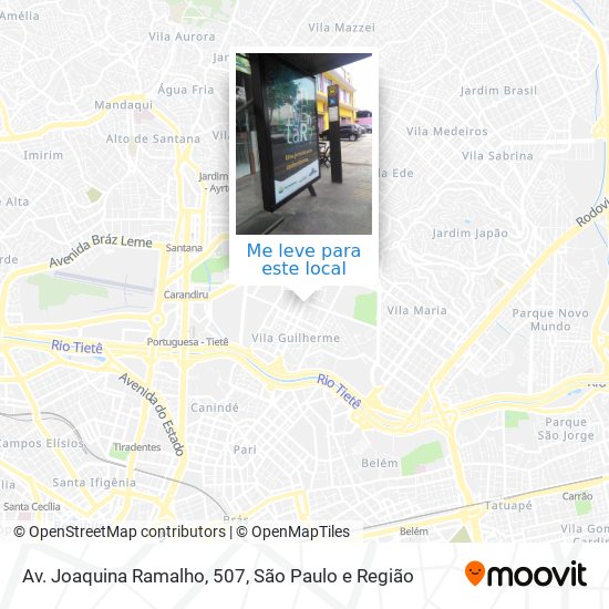 Av. Joaquina Ramalho, 507 mapa