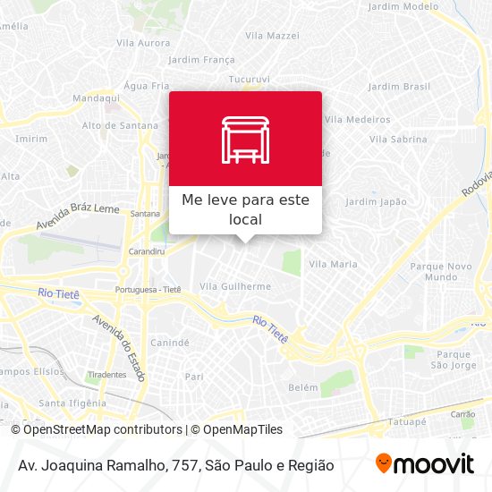 Av. Joaquina Ramalho, 757 mapa