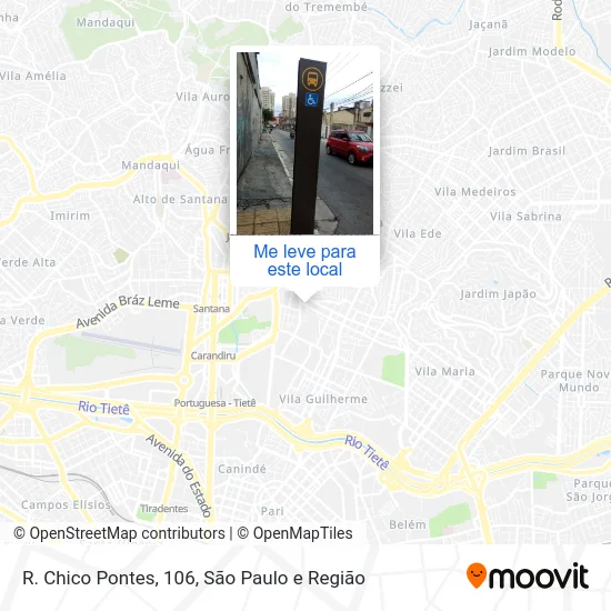 R. Chico Pontes, 106 mapa