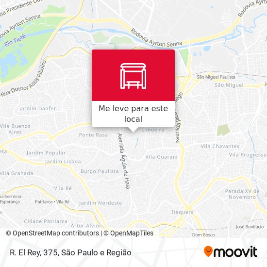 R. El Rey, 375 mapa