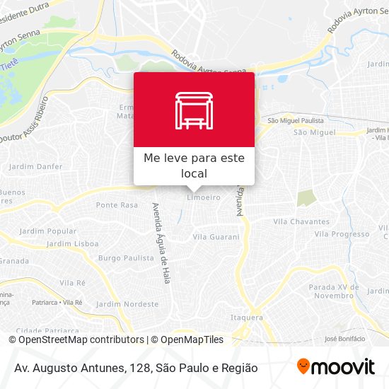 Av. Augusto Antunes, 128 mapa