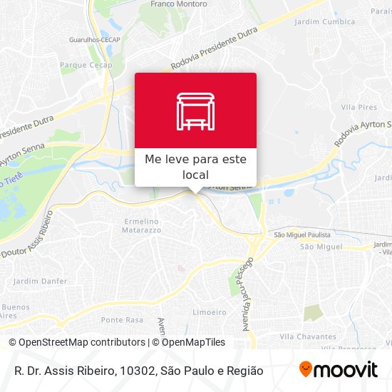 R. Dr. Assis Ribeiro, 10302 mapa