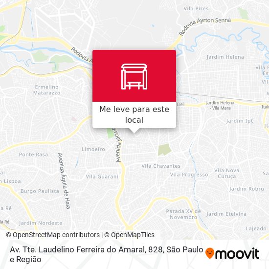 Av. Tte. Laudelino Ferreira do Amaral, 828 mapa