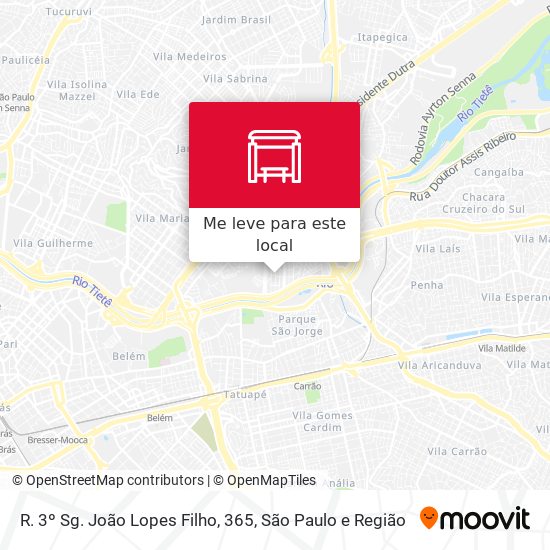 R. 3º Sg. João Lopes Filho, 365 mapa