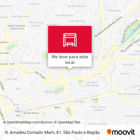 R. Amadeu Cornado Marti, 81 mapa