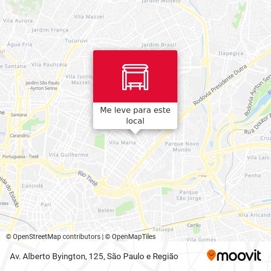 Av. Alberto Byington, 125 mapa
