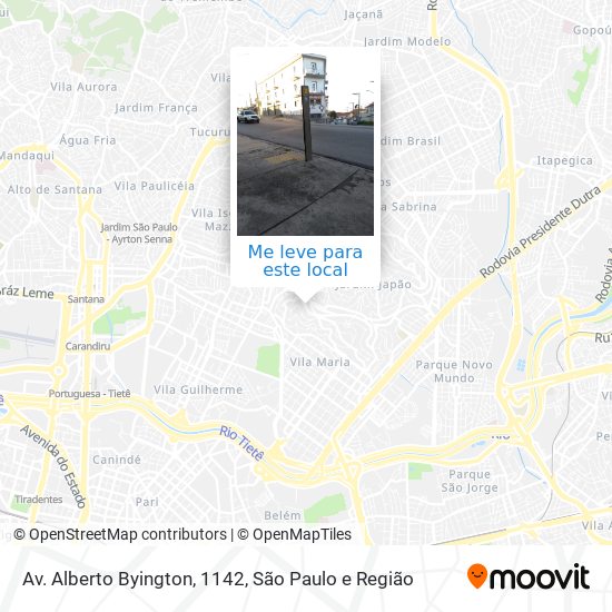 Av. Alberto Byington, 1142 mapa