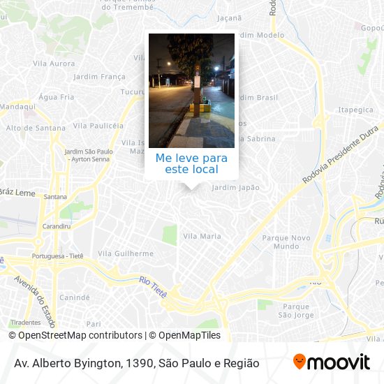 Av. Alberto Byington, 1390 mapa