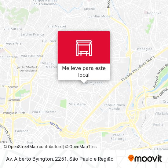 Av. Alberto Byington, 2251 mapa