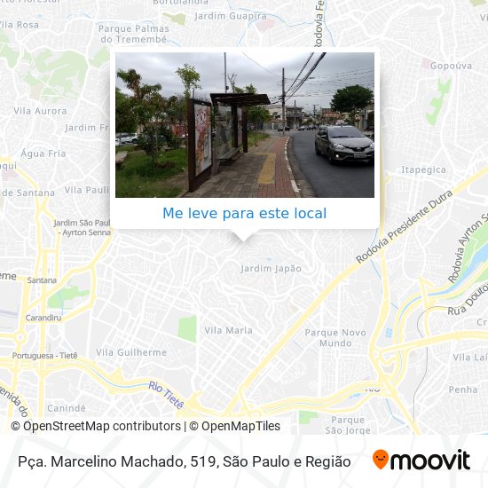 Pça. Marcelino Machado, 519 mapa