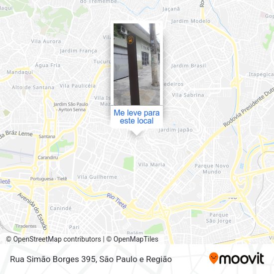 Rua Simão Borges 395 mapa