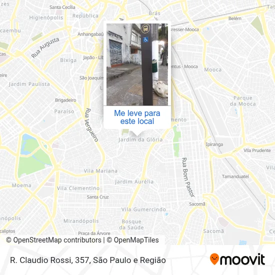 R. Claudio Rossi, 357 mapa