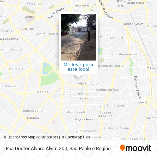 Rua Doutor Álvaro Alvim 200 mapa