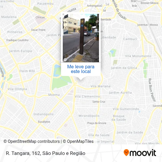 R. Tangara, 162 mapa