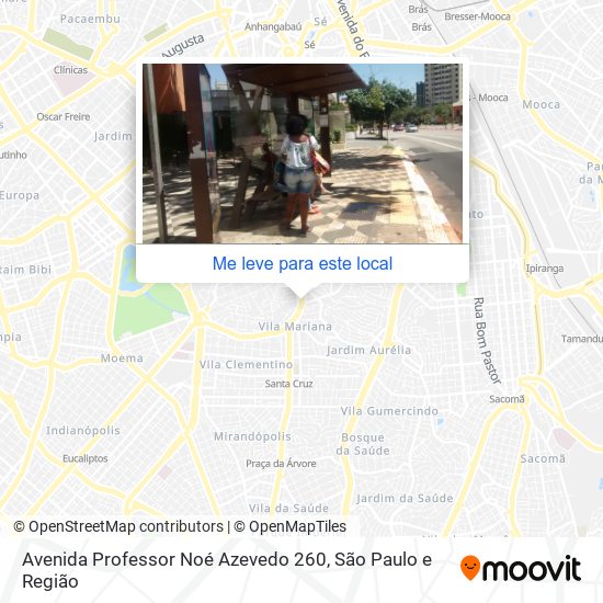 Avenida Professor Noé Azevedo 260 mapa