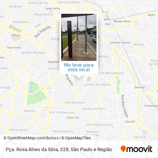 Pça. Rosa Alves da Silva, 328 mapa