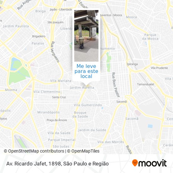 Av. Ricardo Jafet, 1898 mapa