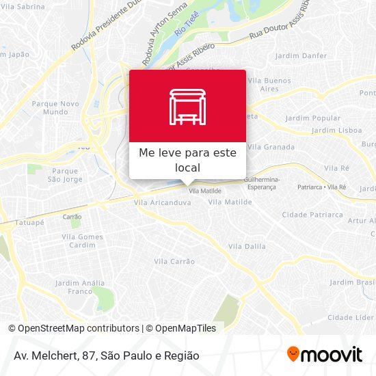 Av. Melchert, 87 mapa