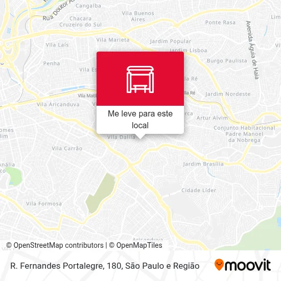 R. Fernandes Portalegre, 180 mapa