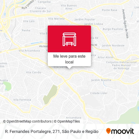 R. Fernandes Portalegre, 271 mapa