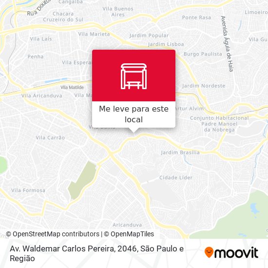 Av. Waldemar Carlos Pereira, 2046 mapa