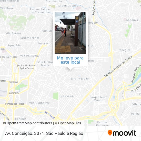 Av. Conceição, 3071 mapa