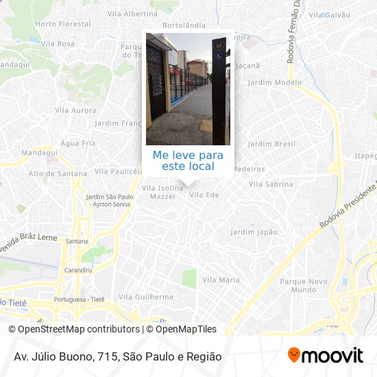 Av. Júlio Buono, 715 mapa