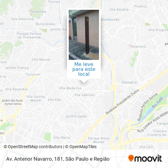 Av. Antenor Navarro, 181 mapa