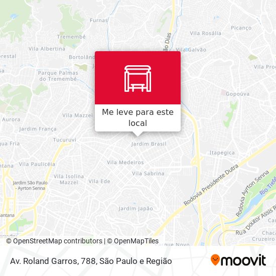 Av. Roland Garros, 788 mapa