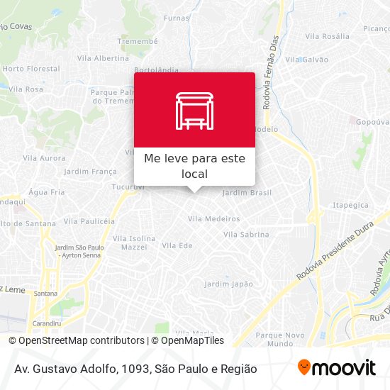 Av. Gustavo Adolfo, 1093 mapa