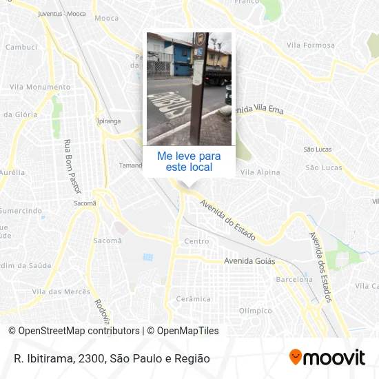 R. Ibitirama, 2300 mapa