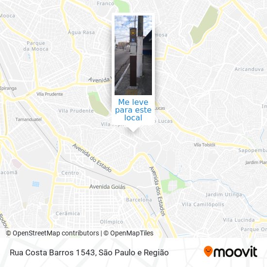 Rua Costa Barros 1543 mapa