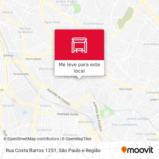 Rua Costa Barros 1251 mapa