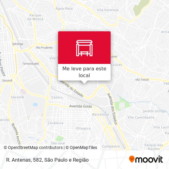 R. Antenas, 582 mapa