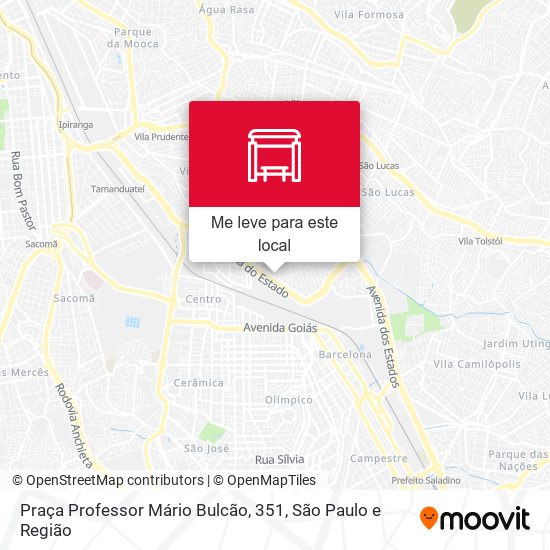 Praça Professor Mário Bulcão, 351 mapa