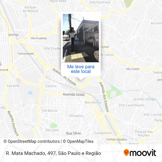 R. Mata Machado, 497 mapa