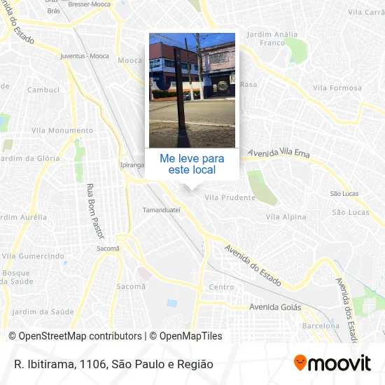 R. Ibitirama, 1106 mapa