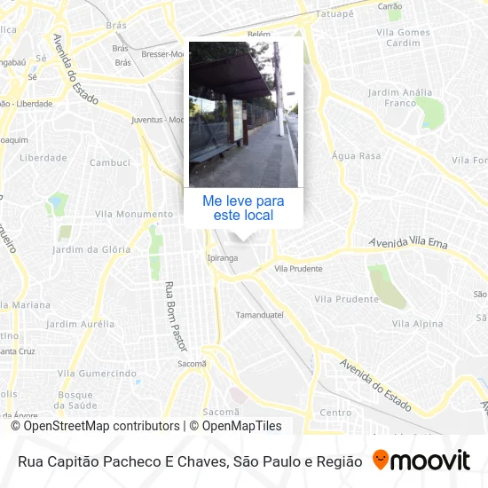 Rua Capitão Pacheco E Chaves mapa