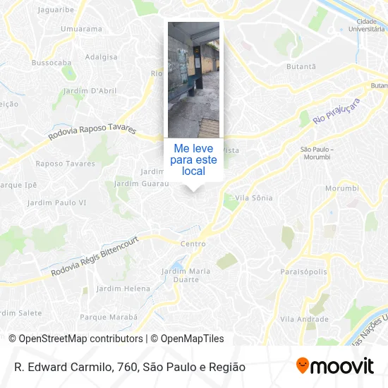 R. Edward Carmilo, 760 mapa