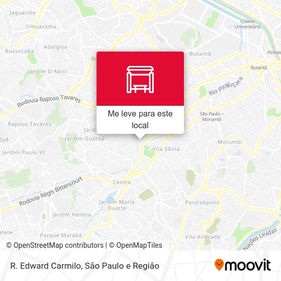 R. Edward Carmilo mapa