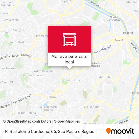 R. Bartolome Carducho, 66 mapa