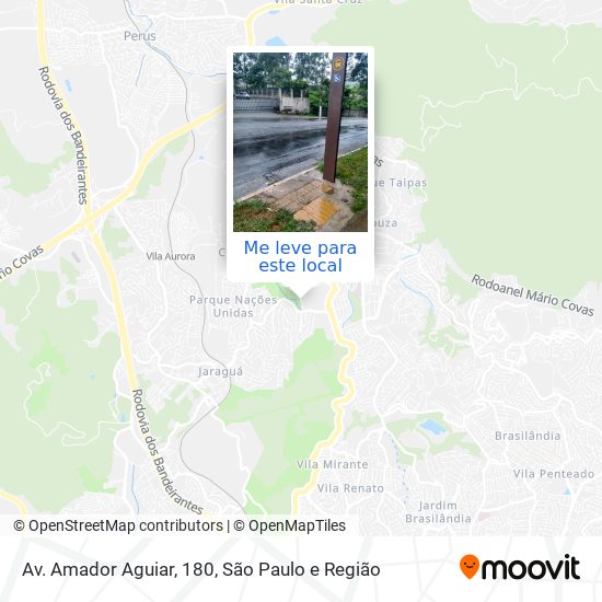 Av. Amador Aguiar, 180 mapa